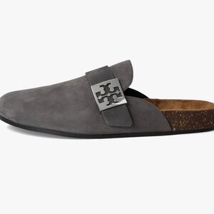 NWOB Women’s Tory Burch Mellow Mule Gray Suede Mules 7.5